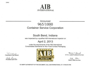 AIB Certificate